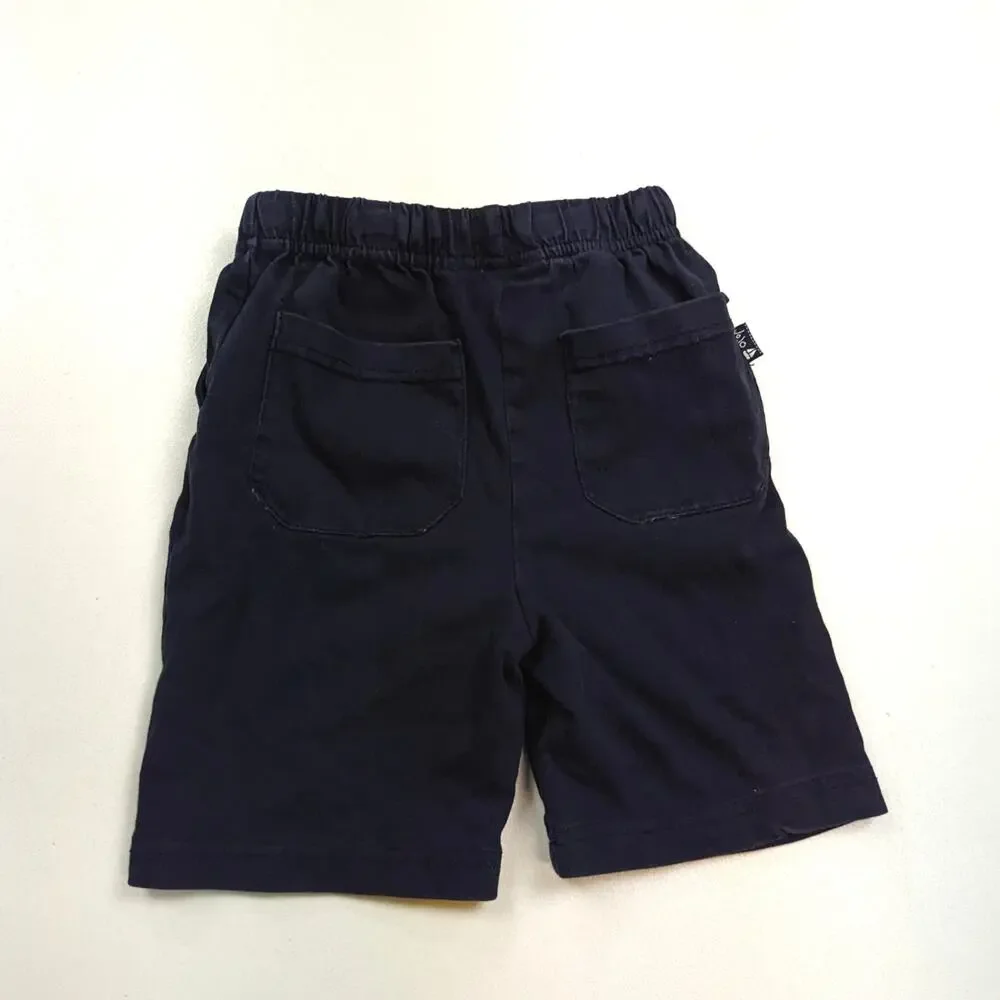 Jojo Maman Bebe Shorts Boys Sz 18-24m Blue Cargo Long Bermuda Casual Basic